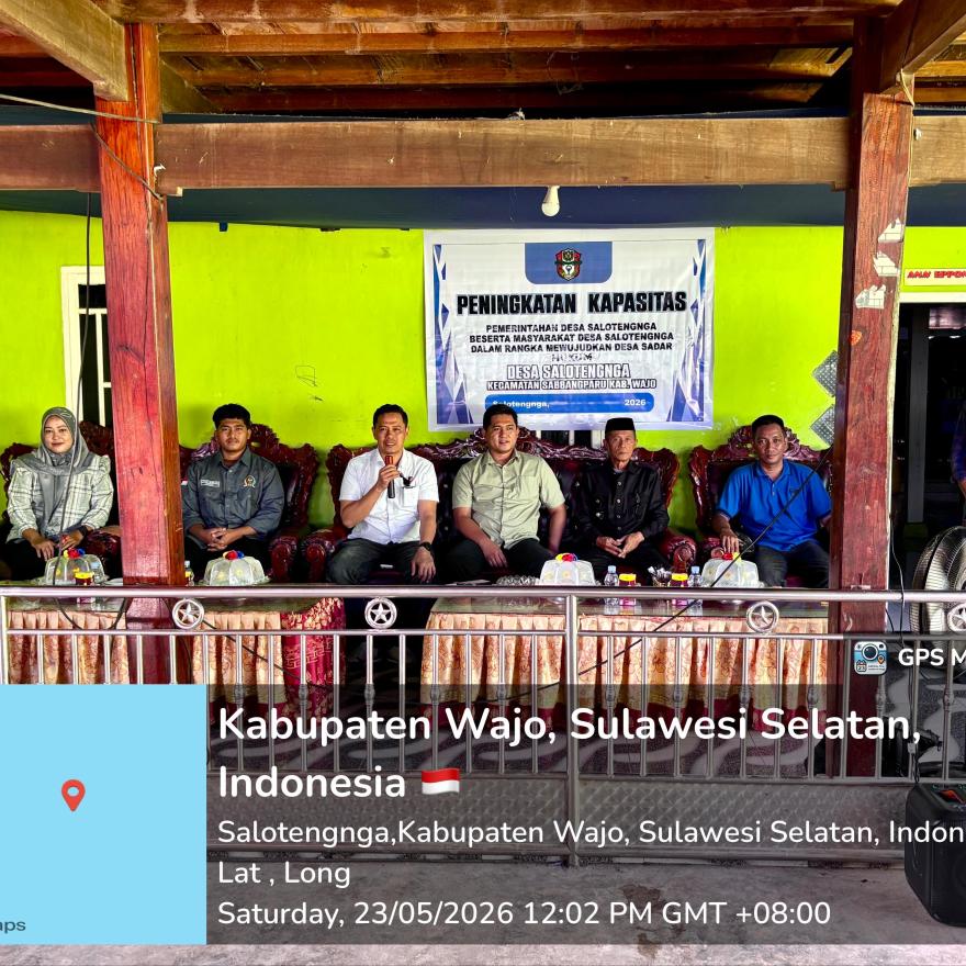 PEMERINTAH DAN MASYARAKAT DESA SALOTENGNGA TINGKATKAN KAPASITAS DEMI WUJUDKAN DESA SADAR HUKUM